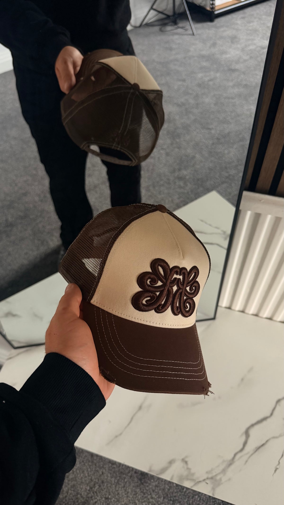 MONOGRAM TRUCKER             ‘MOCHA’