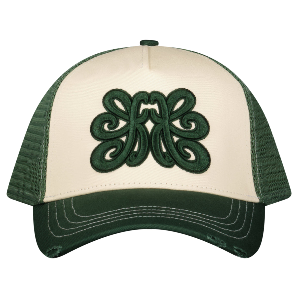 MONOGRAM TRUCKER              ‘CREAM/FOREST’